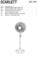 Scarlett SC-178 Instruction Manual