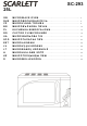 Scarlett SC-293 Instruction Manual