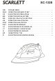 Scarlett SC-132S Instruction Manual