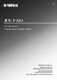 Yamaha RX-V361 Owner's Manual
