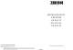 Zanussi ZX 56/4 SA Instruction Booklet