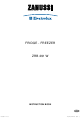 Zanussi Electrolux ZRB 291 W Instruction Book