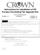 Crown Boiler CHB68-112 Upgrade Manual