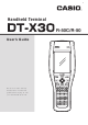 Casio DT-X30 R-50C User Manual