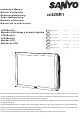 Sanyo CE42SR1 Instruction Manual