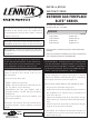 Lennox Hearth Products ELITE E36ODGNE Installation Instructions Manual