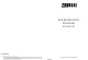 ZANUSSI ZA96/3W Instruction Booklet
