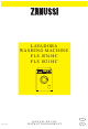 ZANUSSI FLS 1074 HC Instruction Booklet