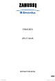 Zanussi Electrolux ZEUT 6245 Instruction Book