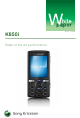 Sony Ericsson K850i White Paper