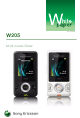 Sony Ericsson W205 White Paper