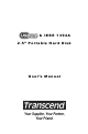 Transcend TS40GHDC2 User Manual