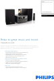 Philips DCD2030/98 Specification Sheet