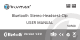 Blumax Bluetooth Stereo-Headset-Clip User Manual