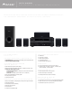Pioneer SX-217-K Specifications