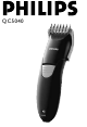 Philips QC5040 Instructions Manual