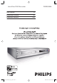 philips DVDR3350H User Manual