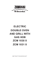 Zanussi Electrolux ZCM 1030 X Instruction Booklet
