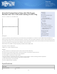 Tripp Lite PS7224-20T Specifications