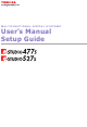 Toshiba e-Studio477s User Manual