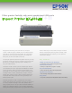 Epson LX-300+II Specifications