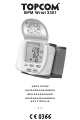 Topcom BPM Wrist 3301 User Manual