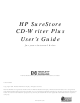 HP CD-Writer Plus User Manual