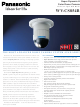 Panasonic WV-CS854B Specifications