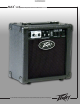 Peavey MAX 126 Owner's Manual
