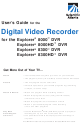 Scientific Atlanta Explorer 8000 DVR User Manual