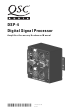 QSC DSP-4 Hardware Manual