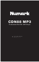 Numark CDN88 Reference Manual