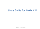 Nokia N77 User Manual