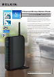Belkin Enhanced Wireless Modem Router Specifications