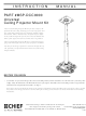 Chief MSP-DCC9000 Instruction Manual
