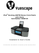 Vuescape iPod Docking AM/FM Stereo Clock Radiowith Alarm Installation And User Manual