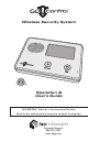 Go Control Wireless Security System Operation & User’s Manual