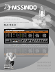 Nisaando MA-940 Operating Instructions Manual