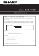Sharp KSH-777DW Operation Manual