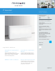 Frigidaire Gallery FGCH25M8LW Dimension Manual