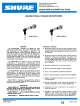 Shure Unisphere 565D User Manual