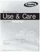 Crosley Washer Use & Care Manual
