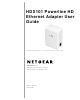 NETGEAR HDX101 User Manual
