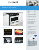 Frigidaire FGGS3045K F Specification & Installation Instructions