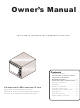 ACP Microwave Oven Owner's Manual