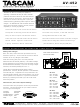 Tascam AV-452 Specifications