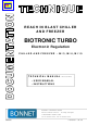 Bonnet BIOTRONIC TURBO MI 3 Technical Manual