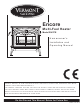 Vermont Castings Encore 2547CE Homeowner's Installation And Operating Manual