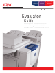 Xerox CopyCentre 232 Evaluator Manual