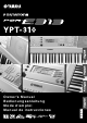 Yamaha Portatone PSR-E313 YPT-310 Owner's Manual